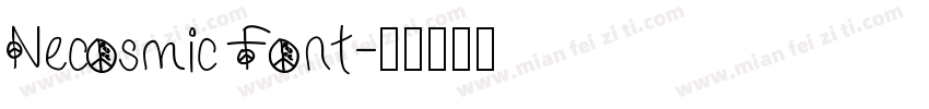 Necosmic Font字体转换